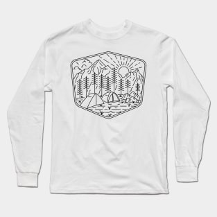 Relaxation (Black) Long Sleeve T-Shirt